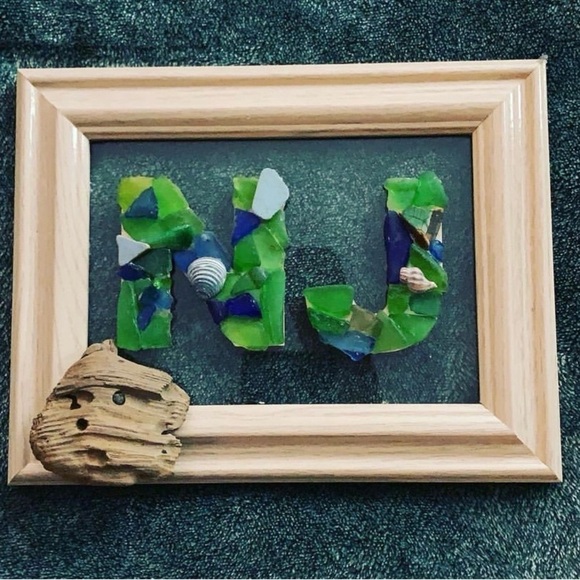 Sea Glass Designs one of a kind gift for the ocean or sea lover.  Customizable - Picture 4 of 11